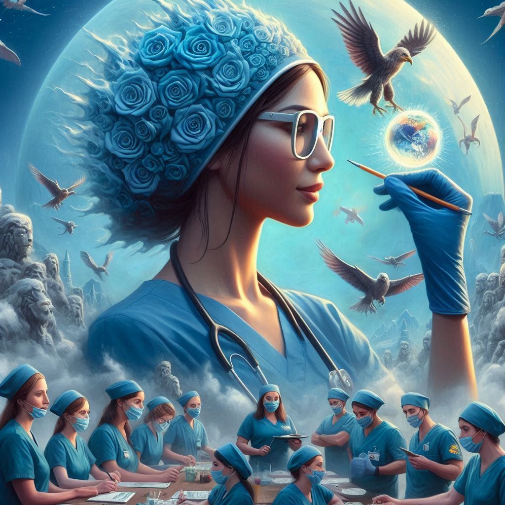A nurse Mastering the Art of Delegation
