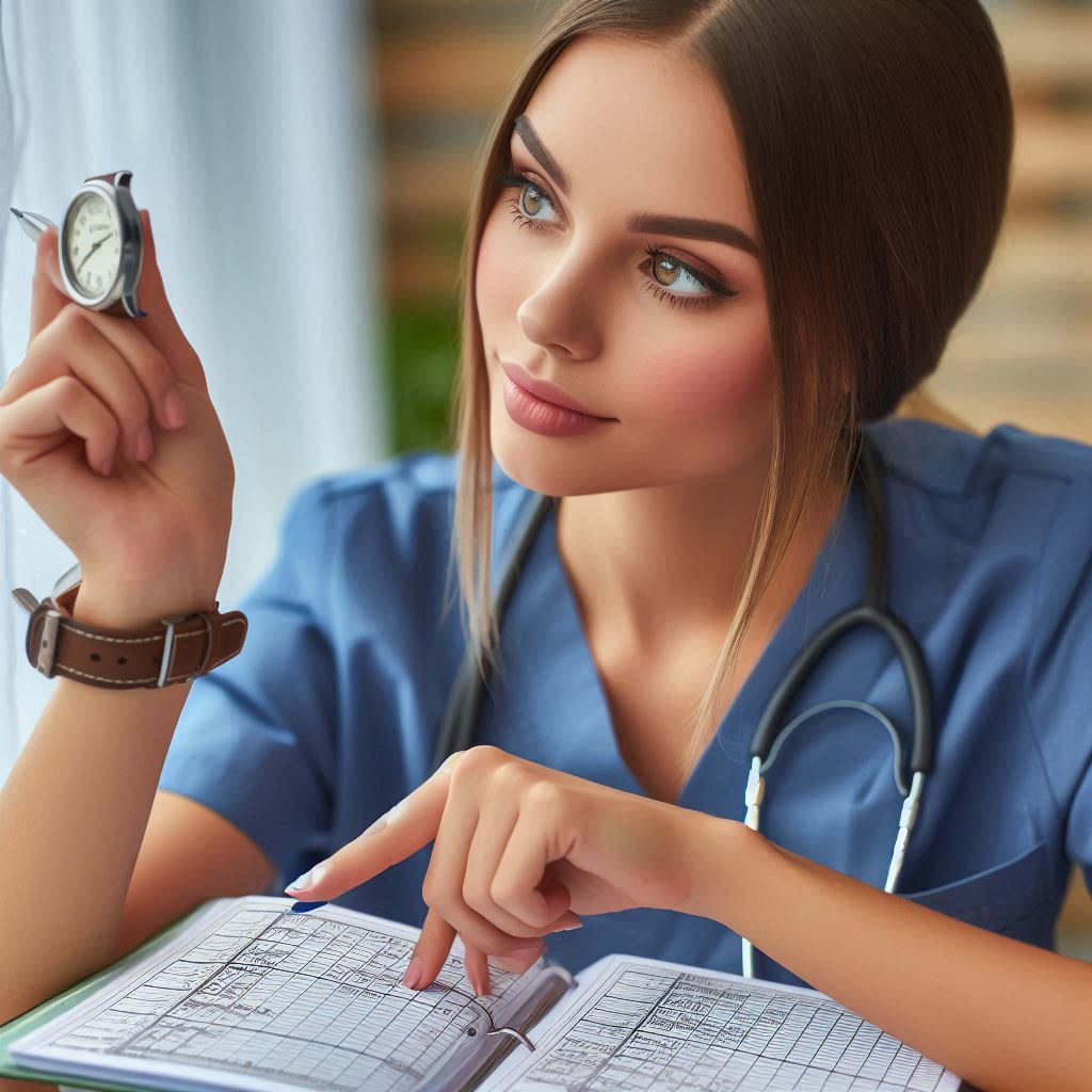nurse in the mood