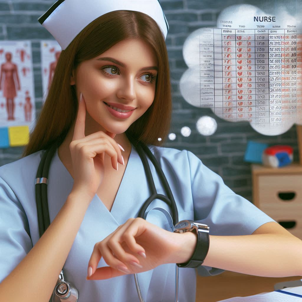 A nurse preparing sheet. The Power of Preparation Pre-Shift Planning