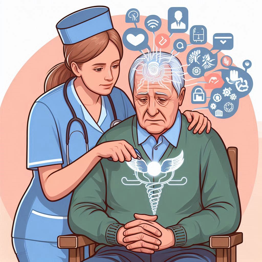 Nurse counselling of elder patient
